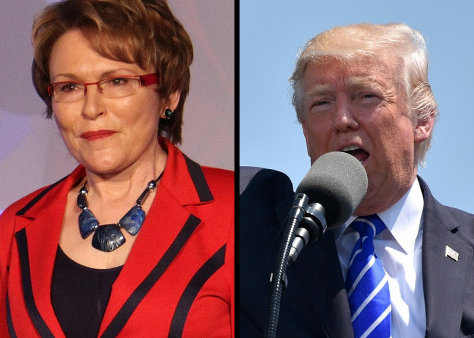 Helen Zille and Donald Trump