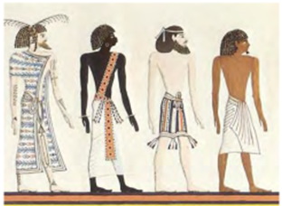 Racial Egyptian 1300 Mural